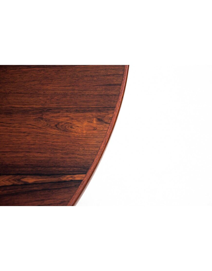Rosewood dining table, Denmark, 1960s. After restoration.