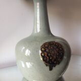 Stoneware lamp base danish midcentury by Knabstrup