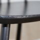 Chaise scandinave noire