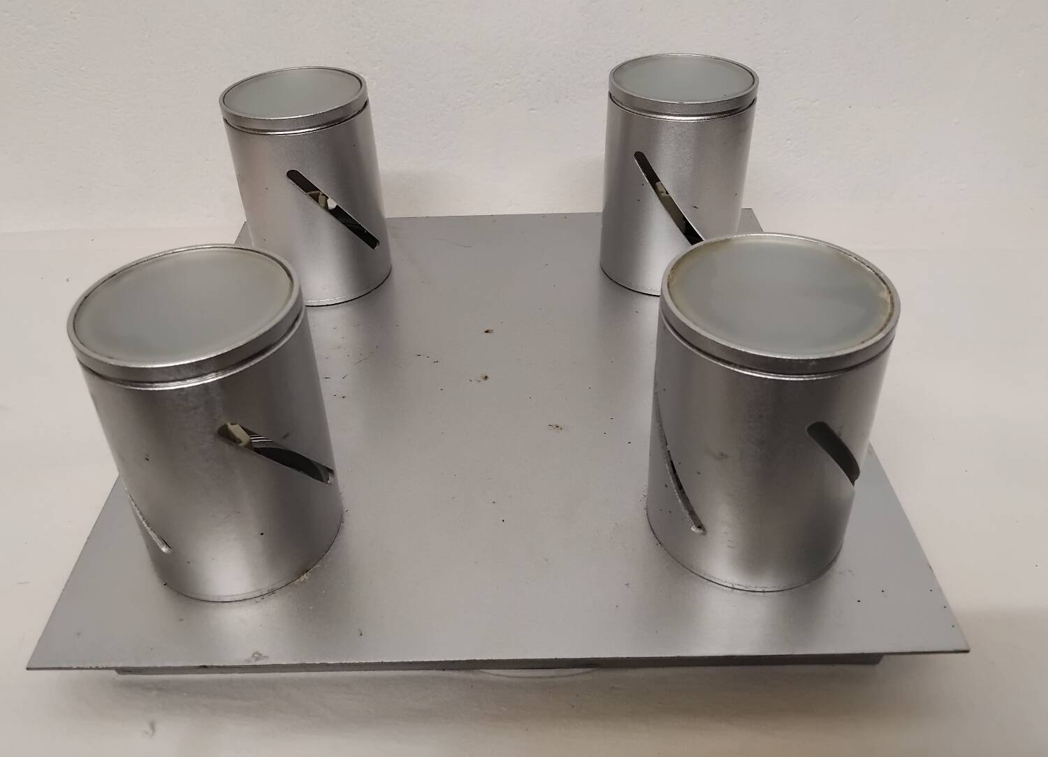 Paire de plafonnier en métal