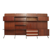 Urio wall system by Ico Parisi for Mim Roma, Italy, 1957