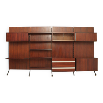 Urio wall system by Ico Parisi for Mim Roma, Italy, 1957