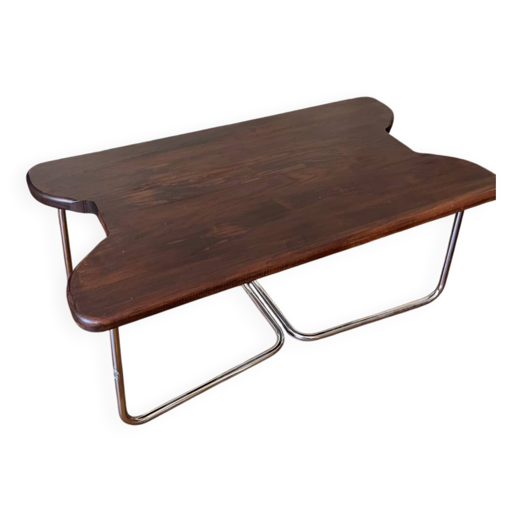 Vintage tubular coffee table