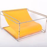 Vintage magazine rack by Gérard Rignault - Group SA