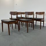 Vintage Teak Dining Chairs from Casala, 1960s, Set of 6
