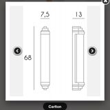 Pair of Carlton wall lights from MLE Paris designed by Pierre-Yves Rochon