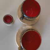 Breakfast service Bruno Dose + egg cup – Poterie du Breuil, Sar