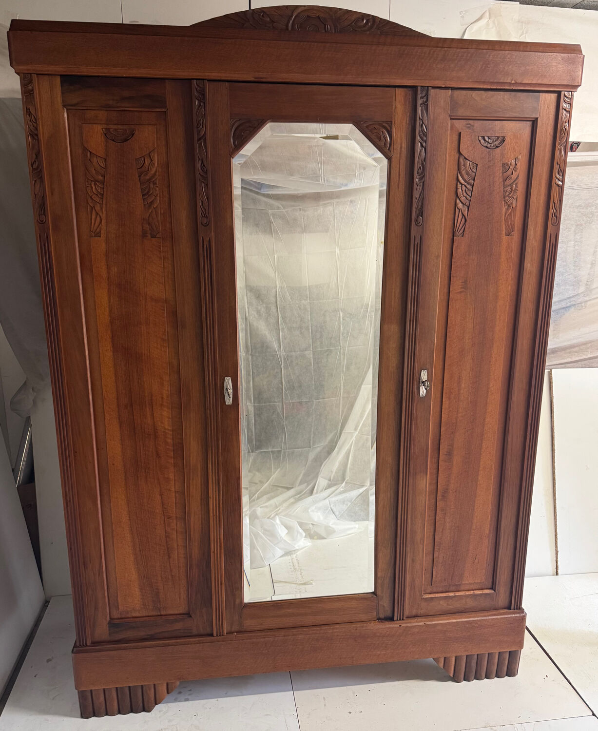 Parisian Art Deco wardrobe