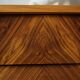 Commode en noyer vintage 50's