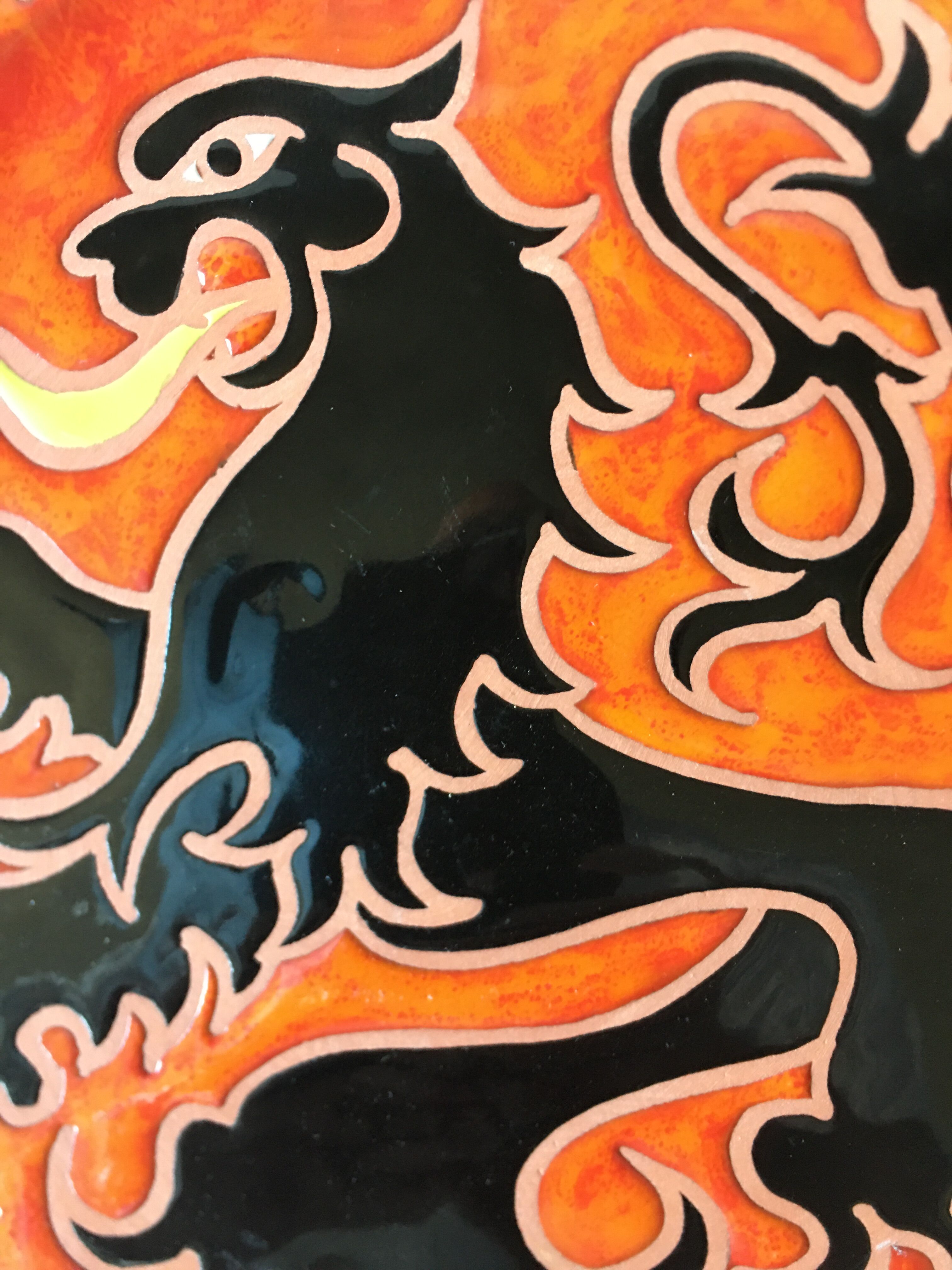 Paul Azema vintage dish