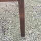 Farm table in oak and white wood 160cm 1 drawer t 20th century