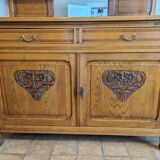 Art Nouveau 2-part sideboard