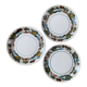 Set of 3 dessert plates M.B.F.A. Pornic