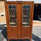 Old library glass doors