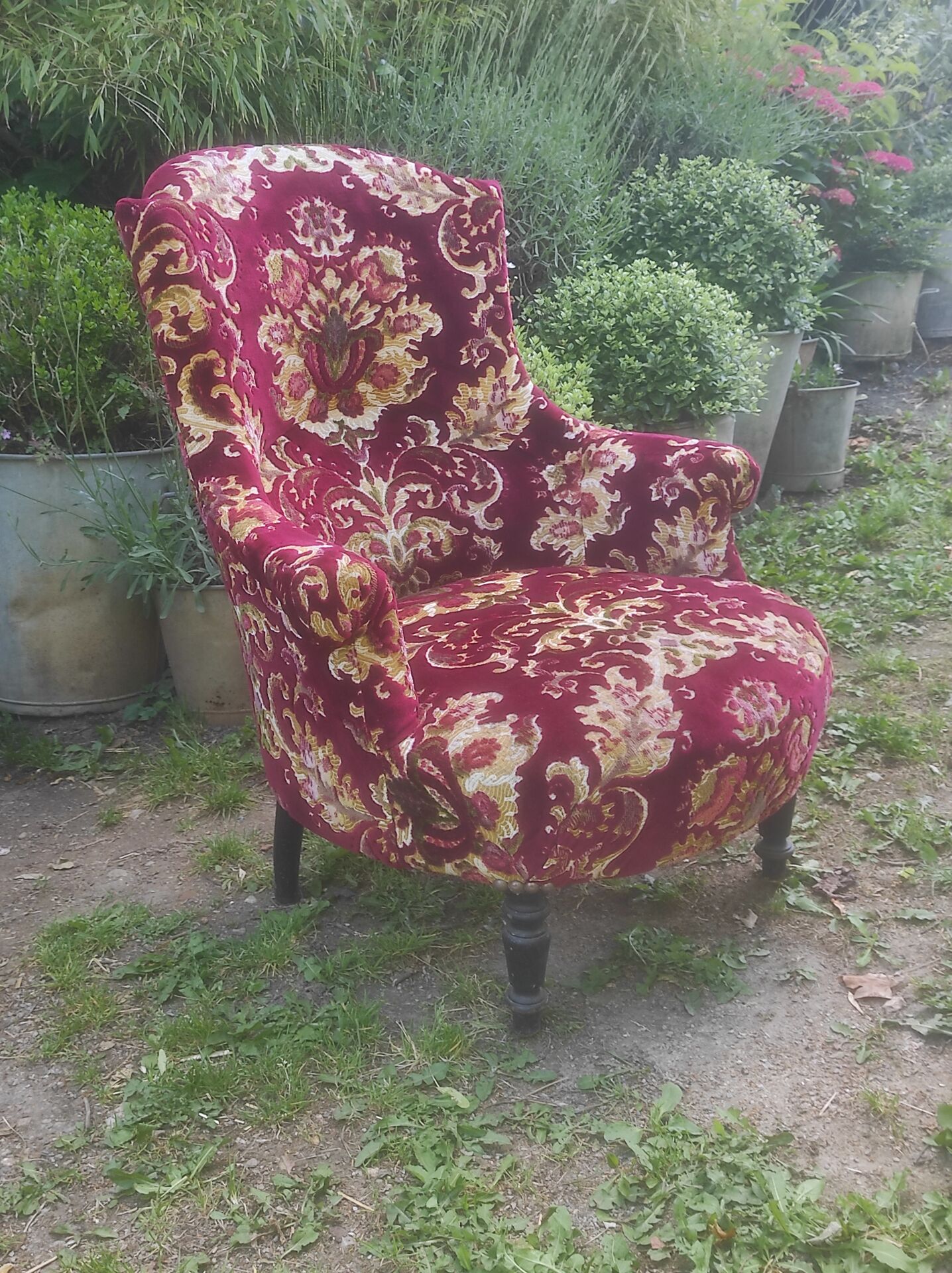 Fauteuil crapaud
