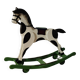 Antique rocking horse