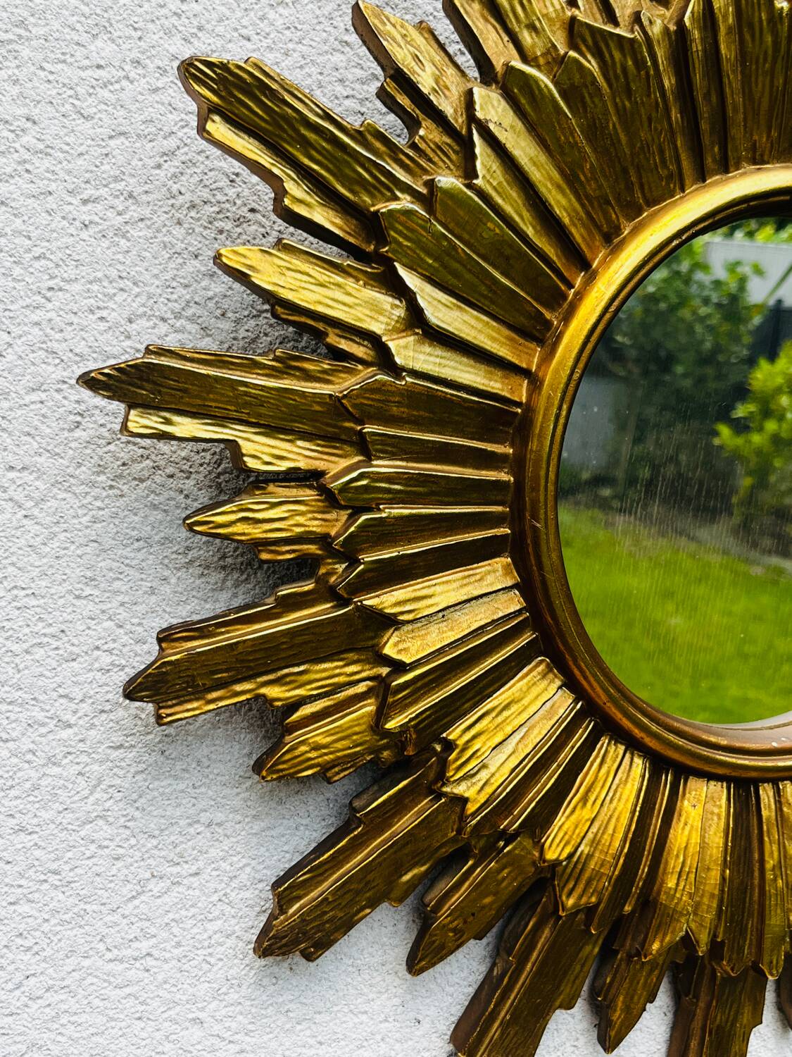 Authentic 1950s sun mirror