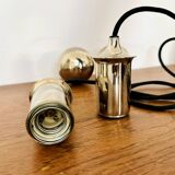 Suspension double Posa40 nickelée par Florian Schulz