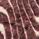 Mrirt rug 300x200 cm – Thick premium wool, abstract chocolate pattern