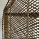 Large rattan corner shelf in Emmanuelle style
