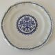 Gien plate – Rouen decor with tapered valances – Old stamp 1920