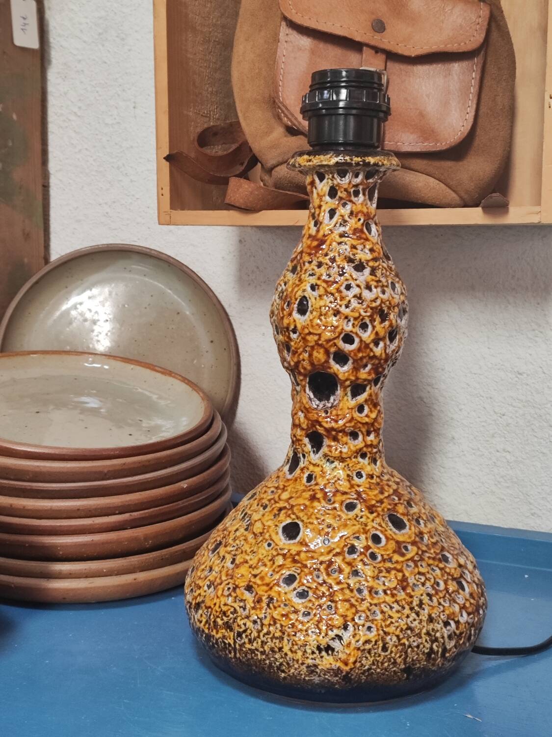 70s Fat Lava wave 工芸品 70s Fat Lava wave 工芸品 70s Fat Lava wave