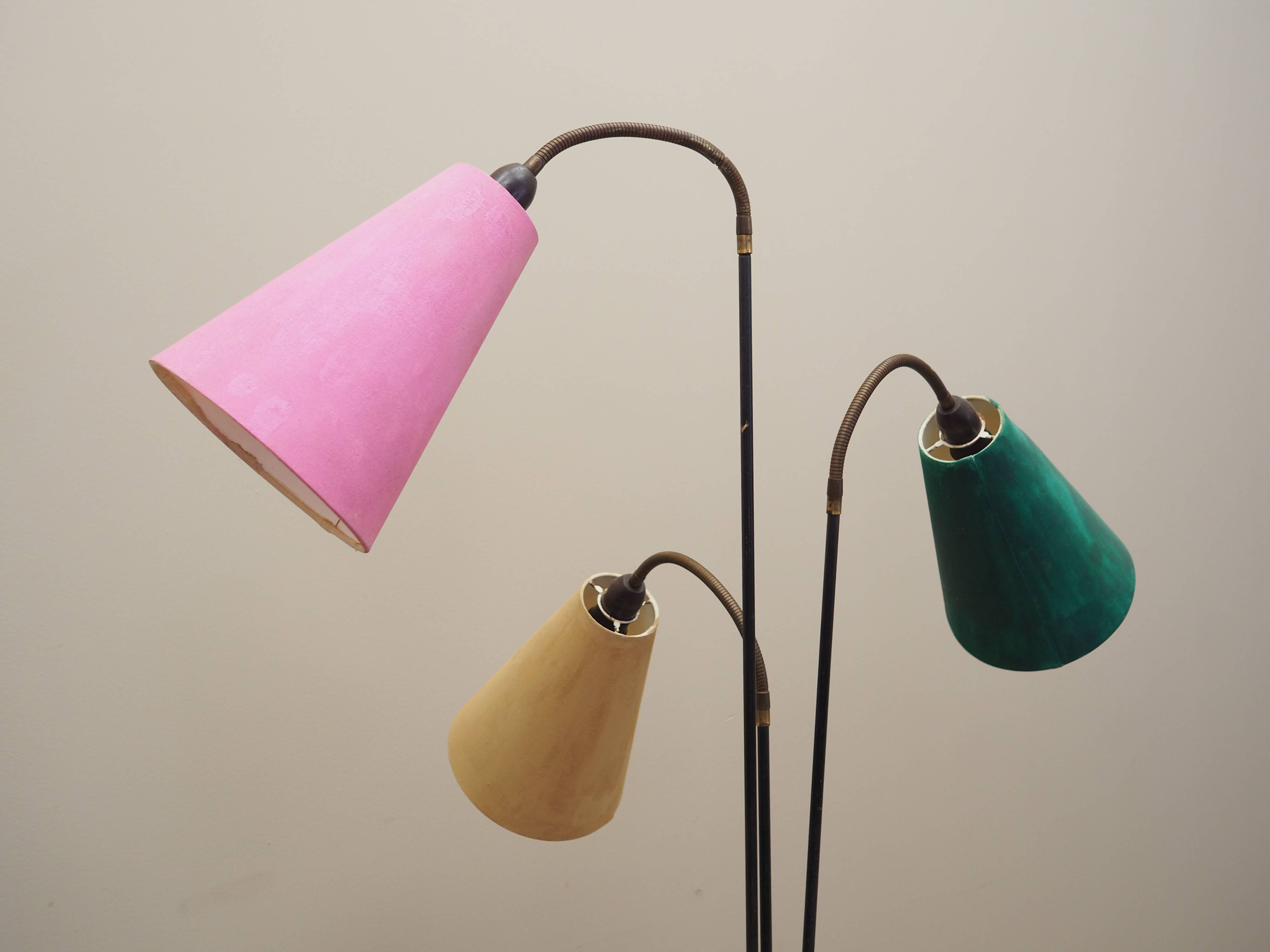 Floor lamp, Danish design, 1970s, production: Denmark