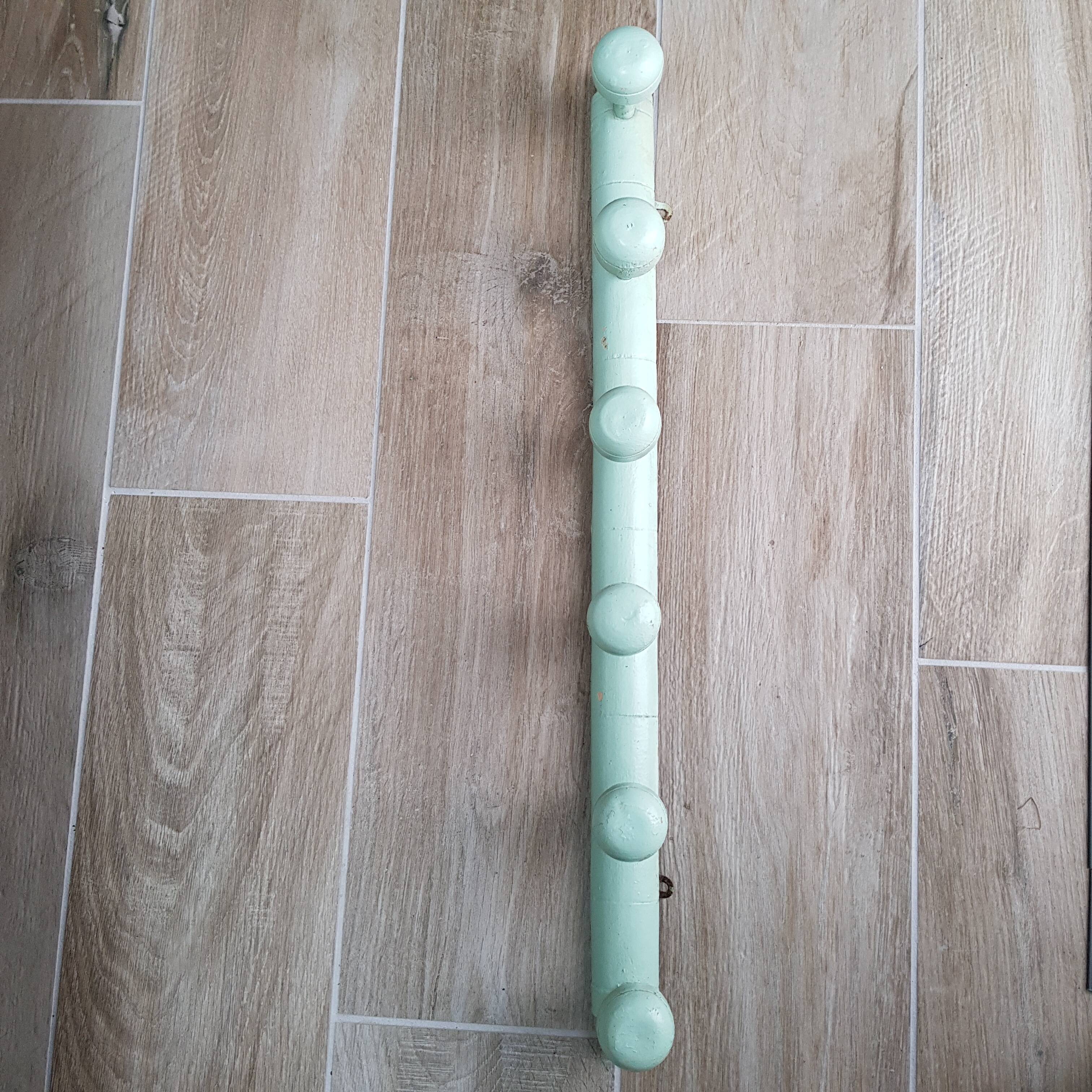 Peg wooden, 5 heads, mint