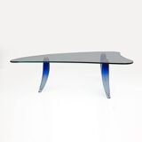 Attributed to Seguso Modern Murano Glass Coffee Table for Roche Bobois, 1990s