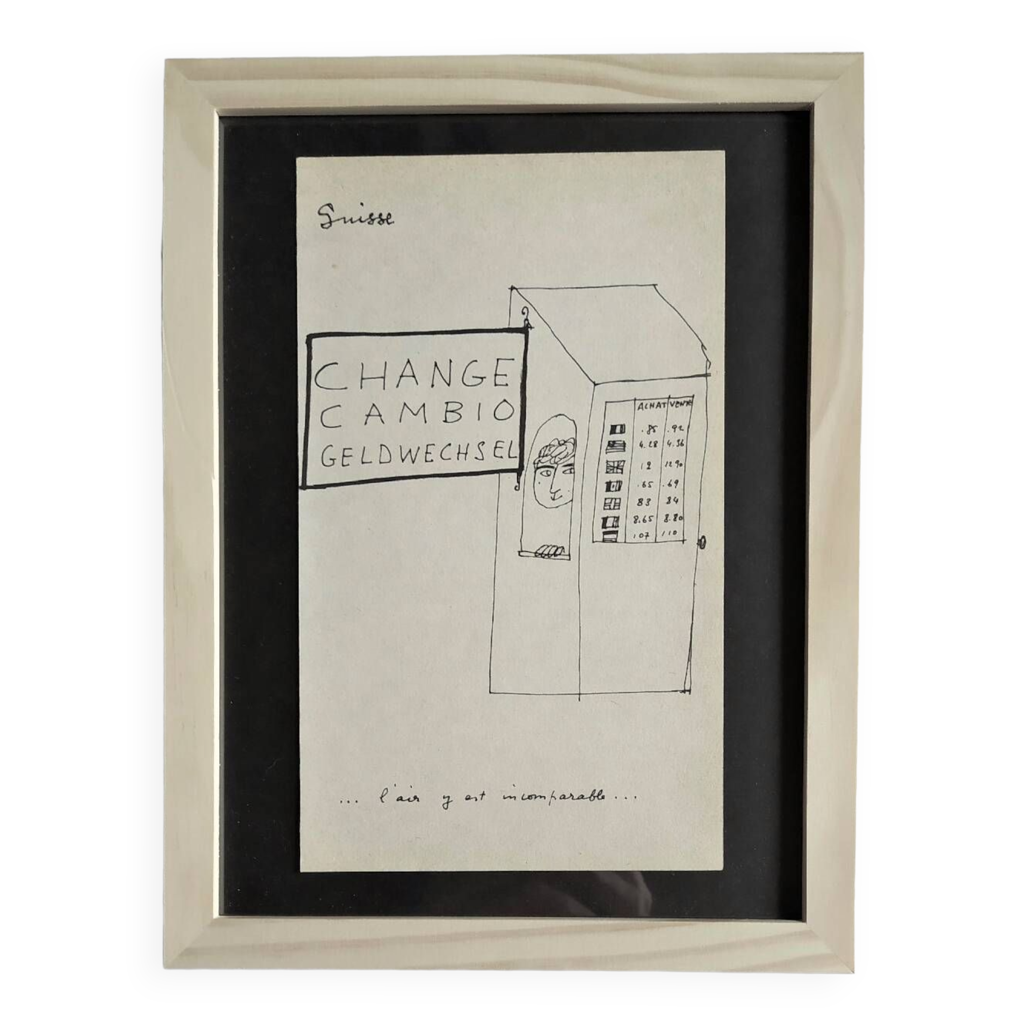 DANINOS illustration from 1962 “Switzerland”