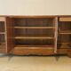 Mid-century vintage Scandinavian 1950s Art Deco Parisian sideboard oak wood