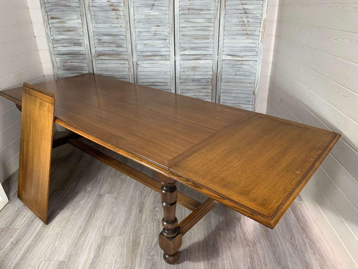 Oak farmhouse table