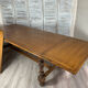 Oak farmhouse table