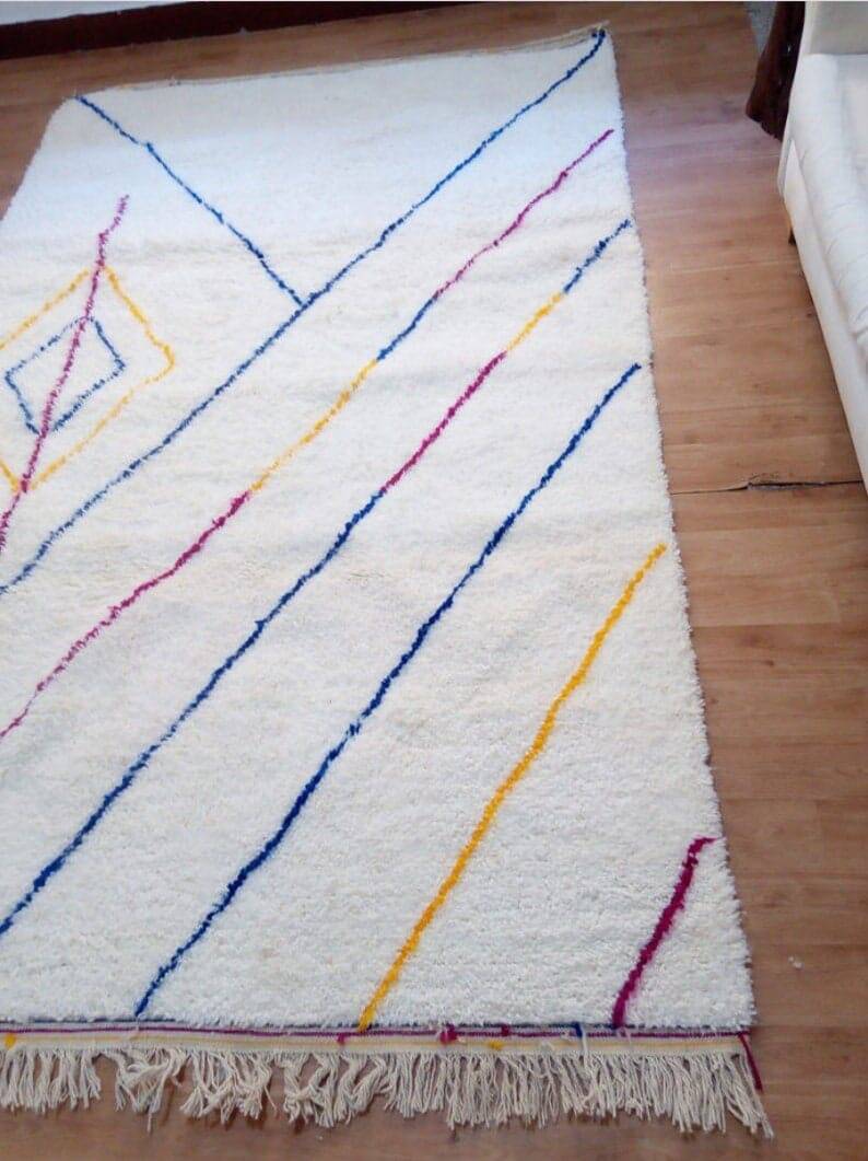 Traditional Beni Ouraine Berber rug, size 150 x 250 cm