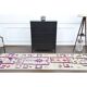 1970s Vintage Turkish Hand-Knotted Wool Cotton White Runner Rug 92x330