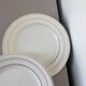 4 dessert plates in porcelain from St Amand 191105