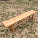 Cottage wooden bench