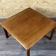 1960s/70s teak coffee table and side table by Glostrup Møbelfabrik Denmark