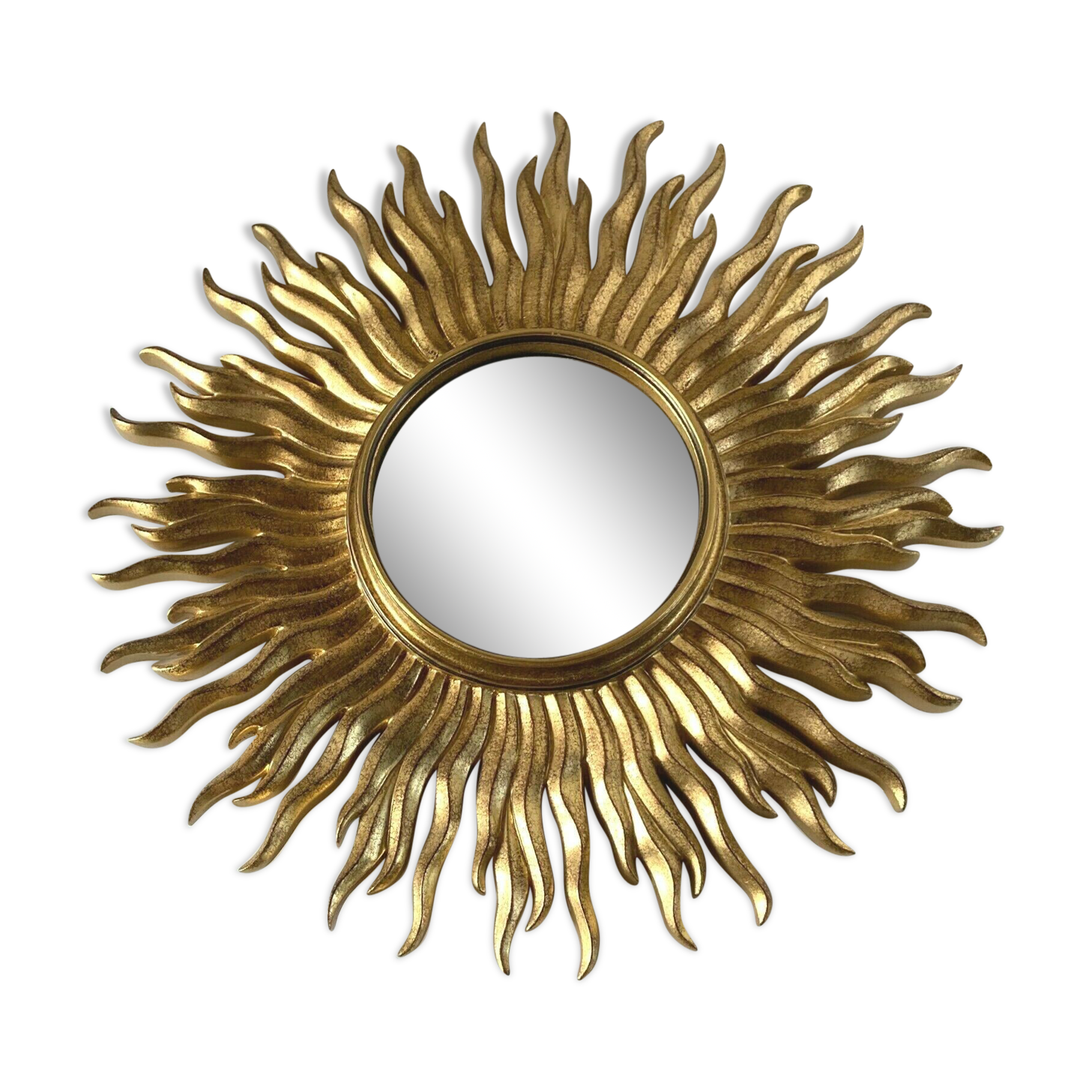Wizard mirror resine 1970 balthazar dore vintage 51cm