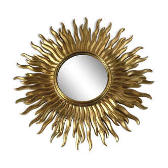 Wizard mirror resine 1970 balthazar dore vintage 51cm