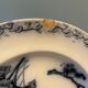 Set of 4 hollow plates Terre de Fer
