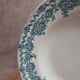 Antique hollow plate Saint-Amand – Argenton model