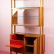 Vintage Mid Century room divider door 'Jirak' voor 'Tatra'
