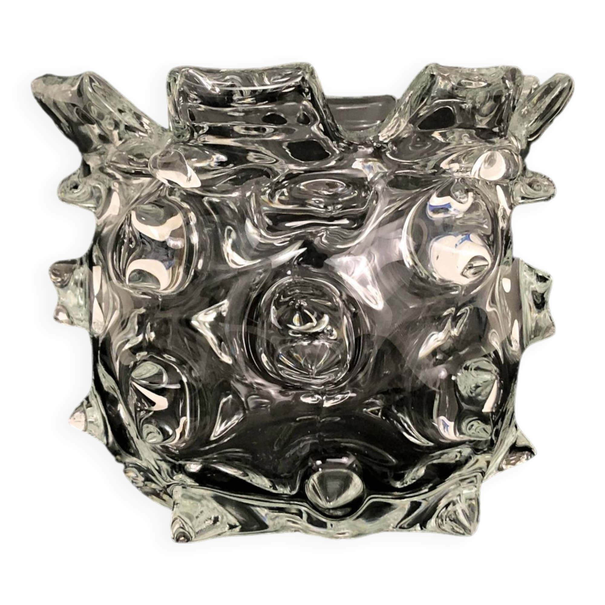 Barovier & Toso Murano vase Mugnoni. 1930s.