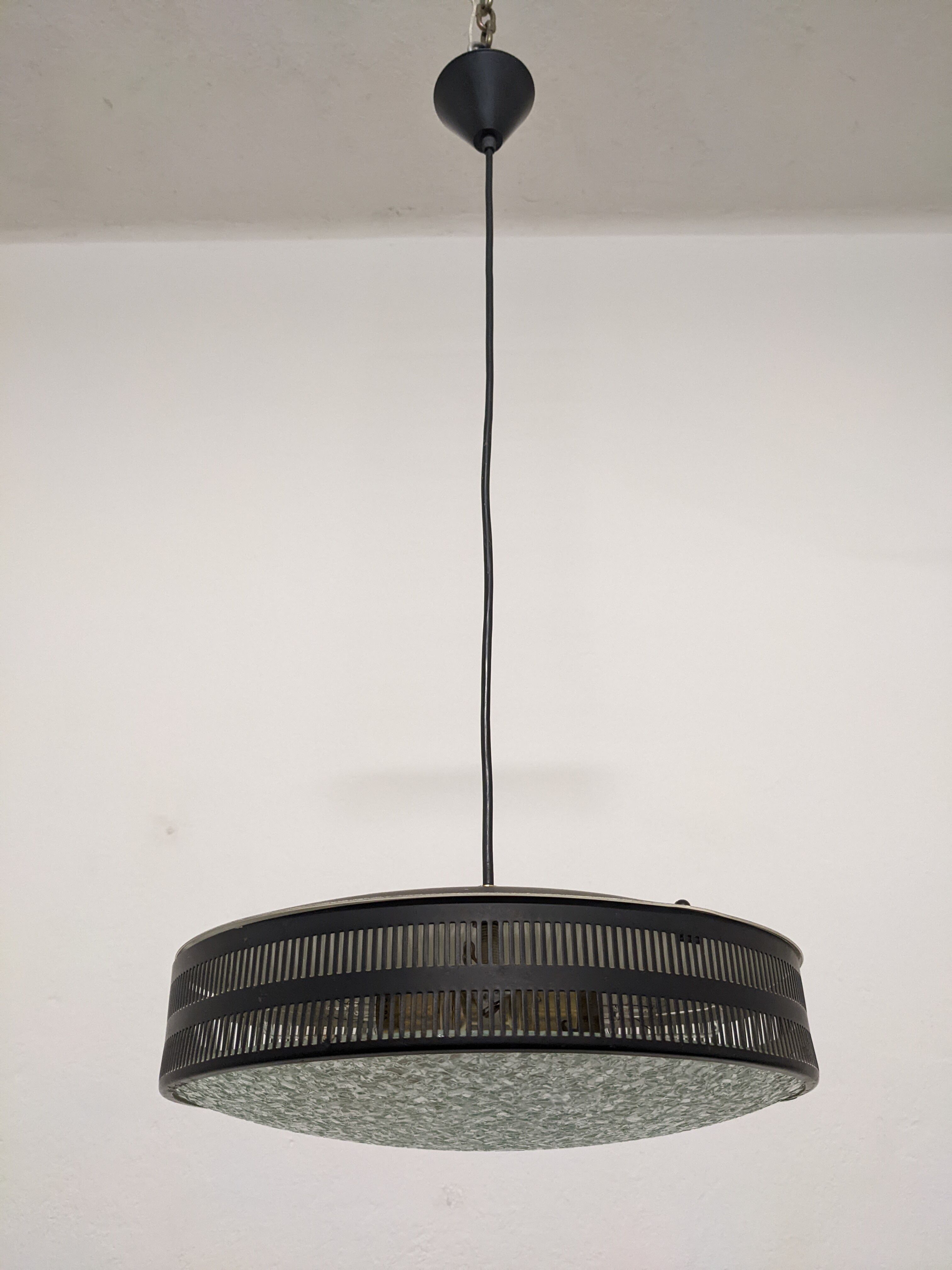 Modernist suspension from the 50s/60s