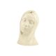 Vintage white bust bust young woman sculpture terre cuite 29cm