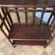 Rattan shelf