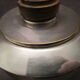 Service with art-deco coffee in silver metal and rosewood