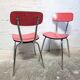 Pair of Formica chairs