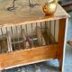 Cage à oiseaux en bois et acier